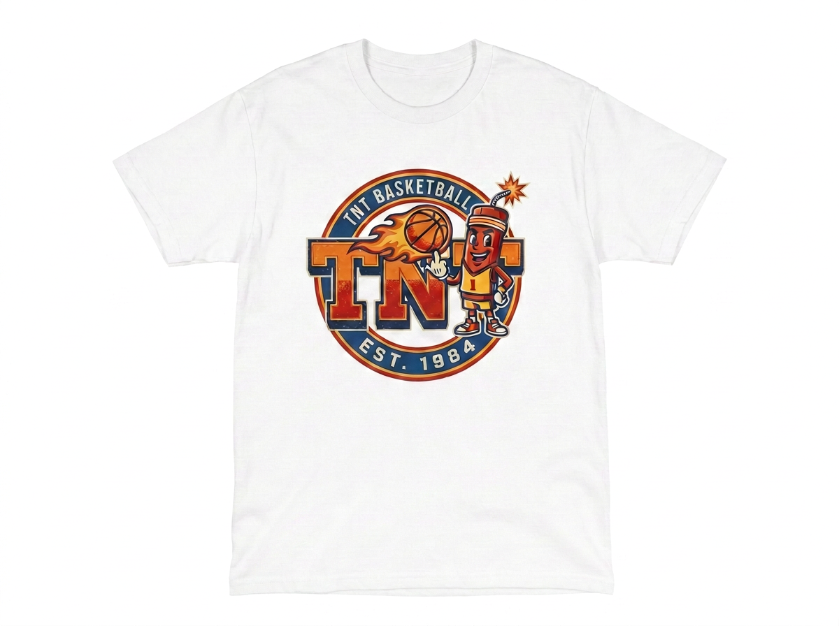 BASKETBALL LOGO TEE