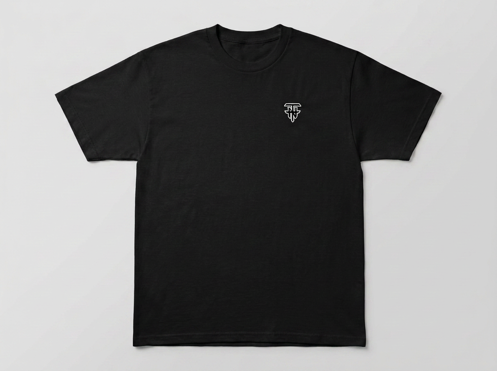 EMBROIDERED LOGO TEE