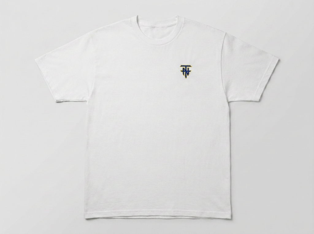 EMBROIDERED LOGO TEE *WARRIORS*