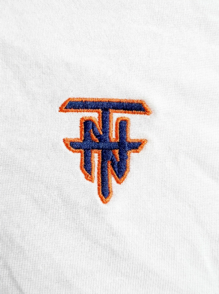 EMBROIDERED LOGO TEE