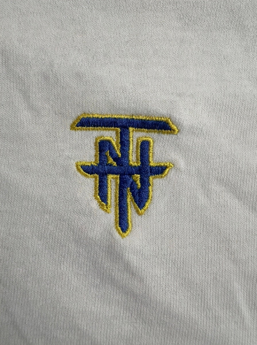 EMBROIDERED LOGO TEE