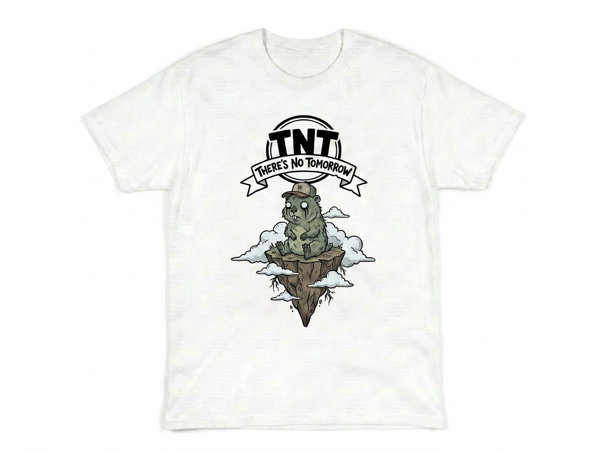 THERE’S NO TOMORROW *GROUND HOG* TEE
