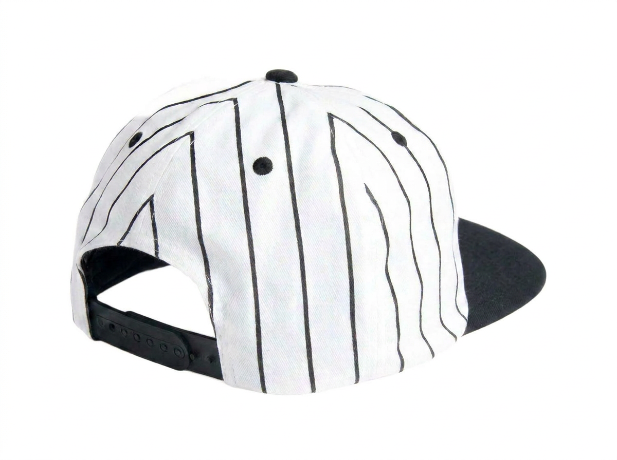 PINSTRIPE *STICKBALL* SNAPBACK CAP