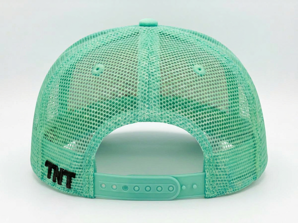UPSIDE DOWN LOGO TRUCKER HAT