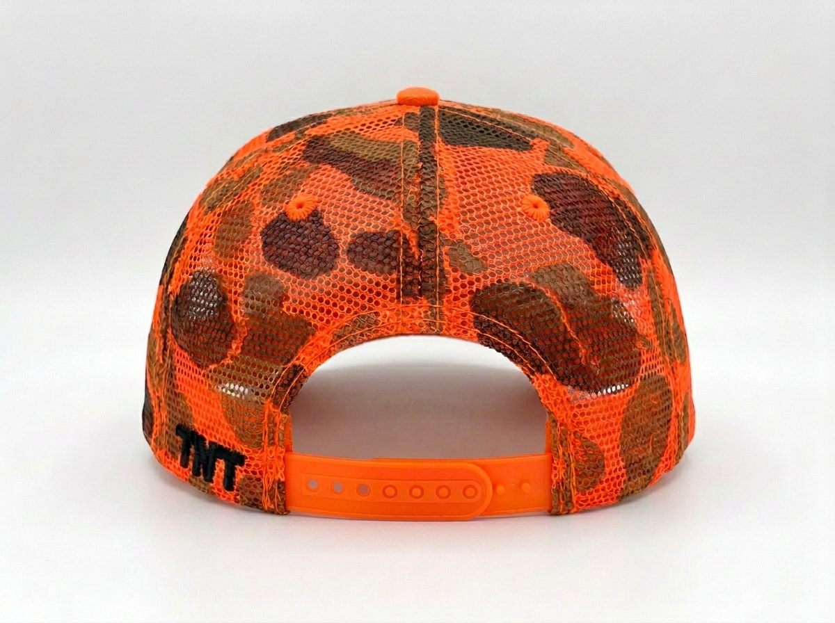 UPSIDE DOWN LOGO TRUCKER HAT